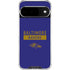NFL Baltimore Ravens Purple Performance Series Google Pixel 10 Clear Case